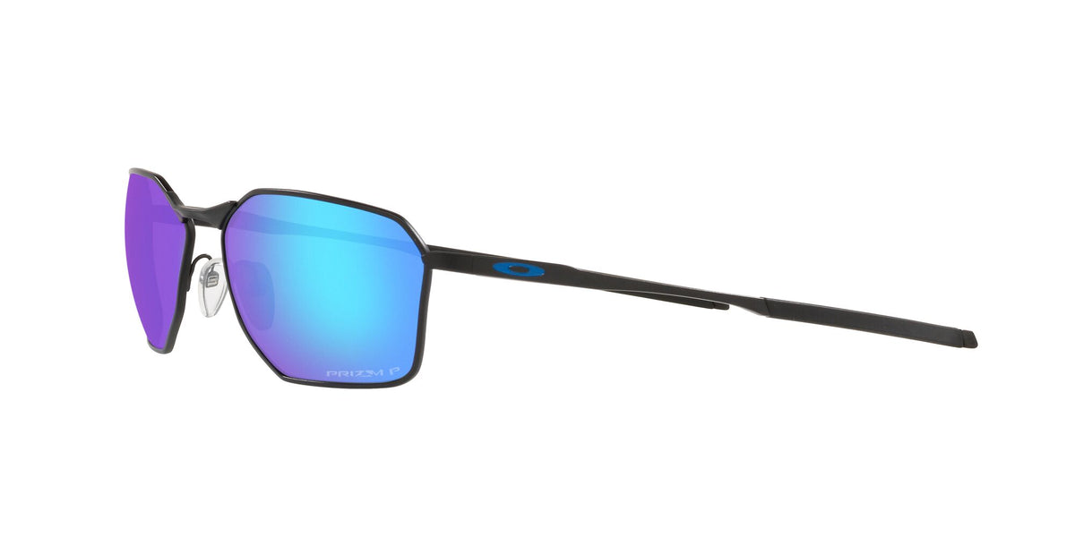 OO 6047 Oakley Savitar Satin Black / Prizm Sapphire Polarised 58 58