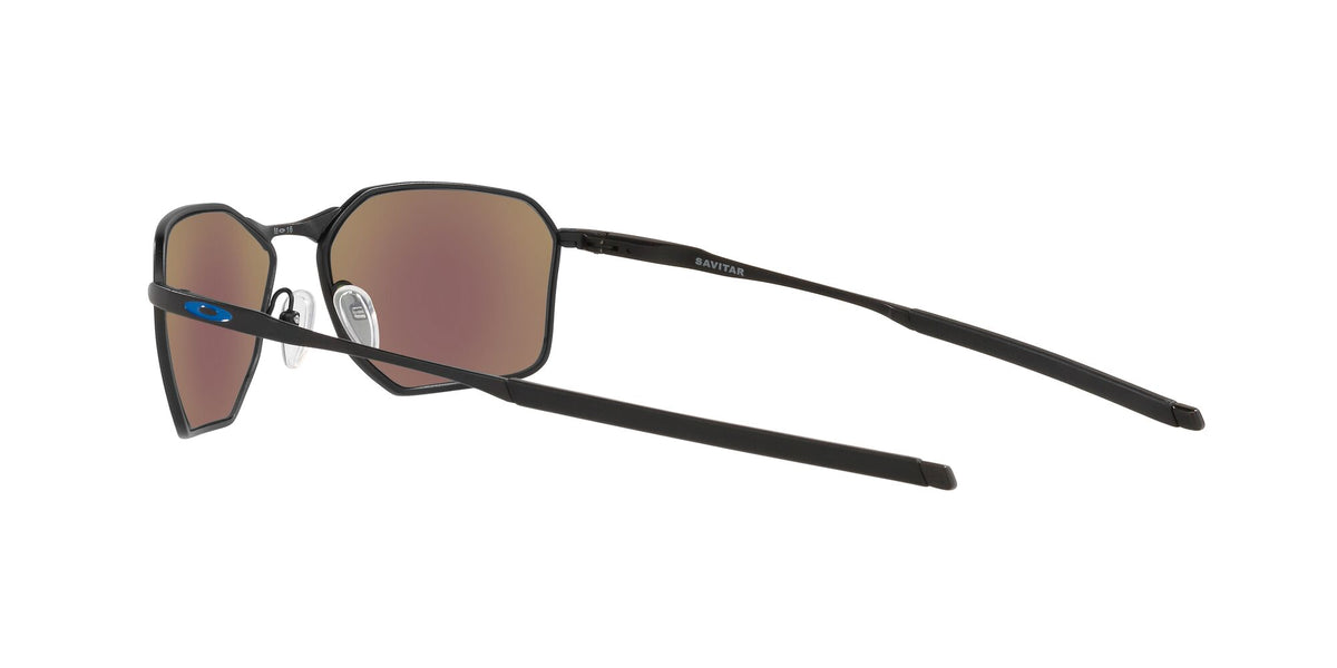 OO 6047 Oakley Savitar Satin Black / Prizm Sapphire Polarised 58 58