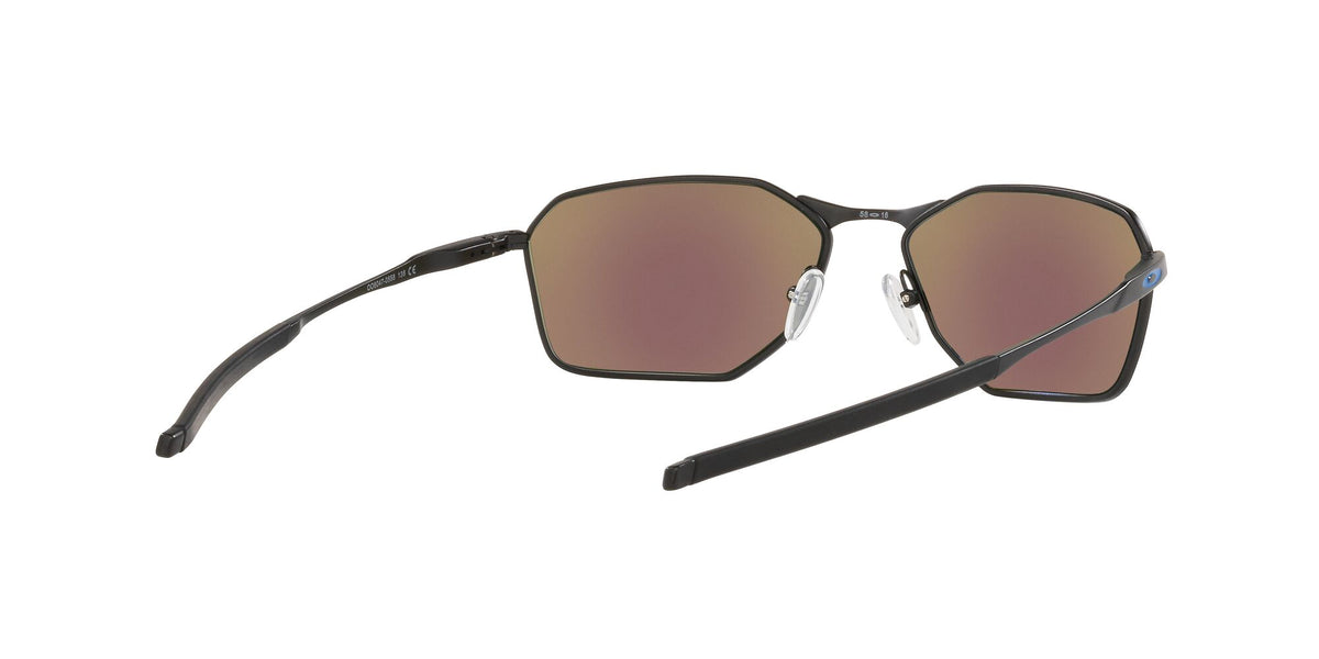 OO 6047 Oakley Savitar Satin Black / Prizm Sapphire Polarised 58 58