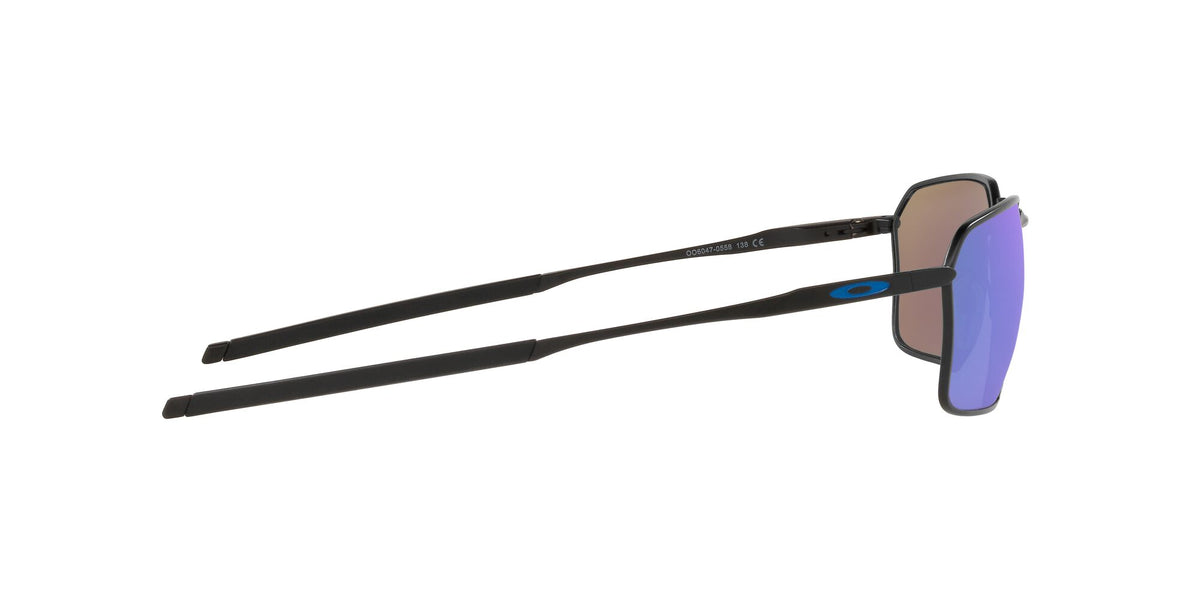 OO 6047 Oakley Savitar Satin Black / Prizm Sapphire Polarised 58 58