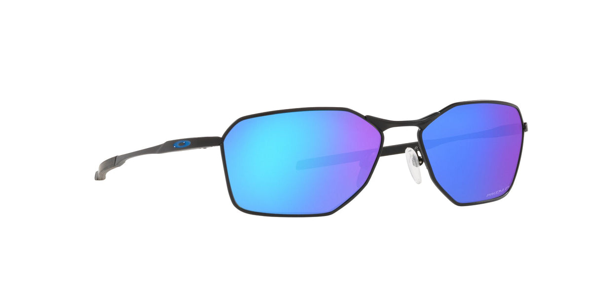 OO 6047 Oakley Savitar Satin Black / Prizm Sapphire Polarised 58 58