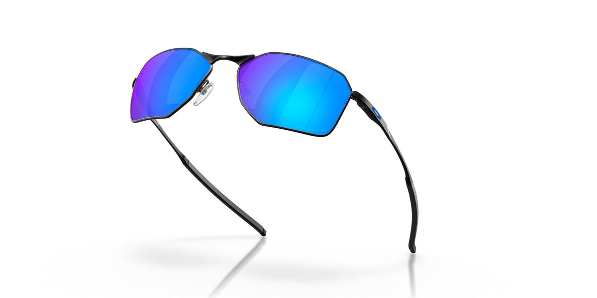 OO 6047 Oakley Savitar Satin Black / Prizm Sapphire Polarised 58 58