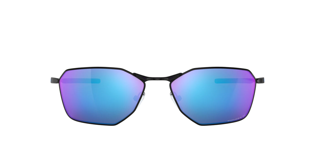 OO 6047 Oakley Savitar Satin Black / Prizm Sapphire Polarised 58 58