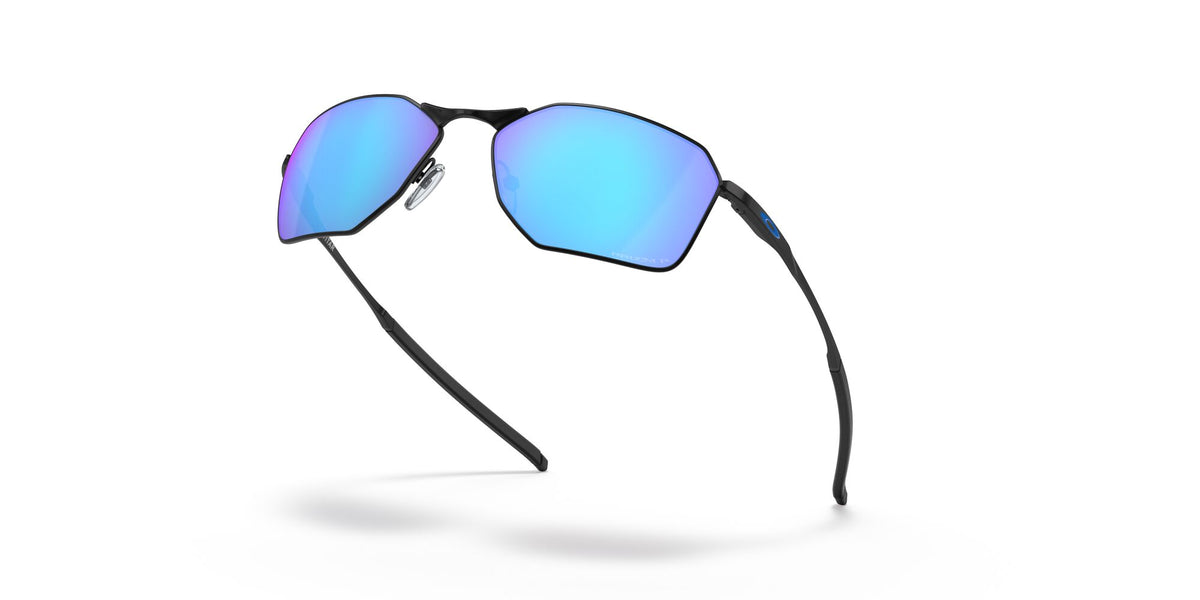 OO 6047 Oakley Savitar Satin Black / Prizm Sapphire Polarised 58 58