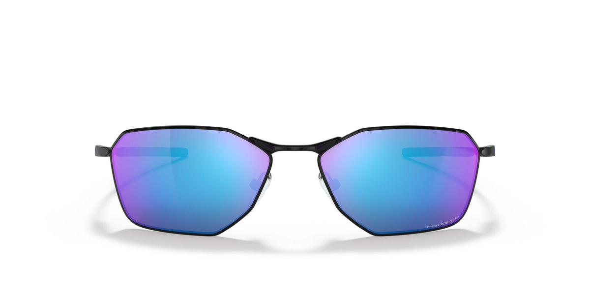 OO 6047 Oakley Savitar Satin Black / Prizm Sapphire Polarised 58 58