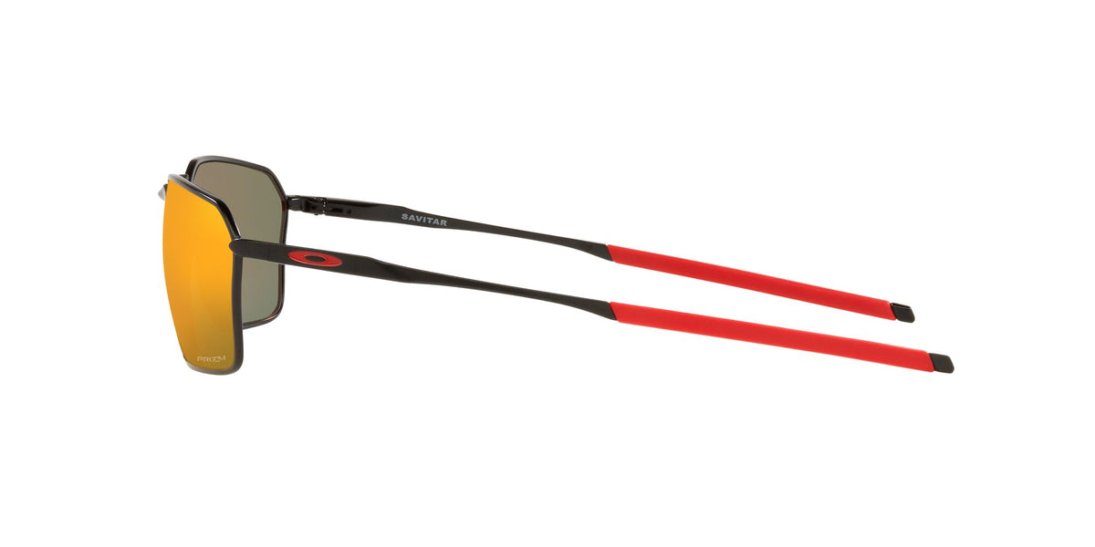 Oakley Savitar 0OO6047 604709 58 Satin Black / Prizm Ruby 58
