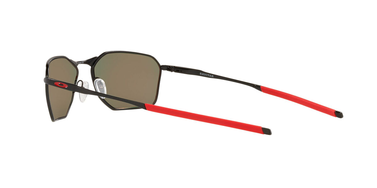 Oakley Savitar 0OO6047 604709 58 Satin Black / Prizm Ruby 58