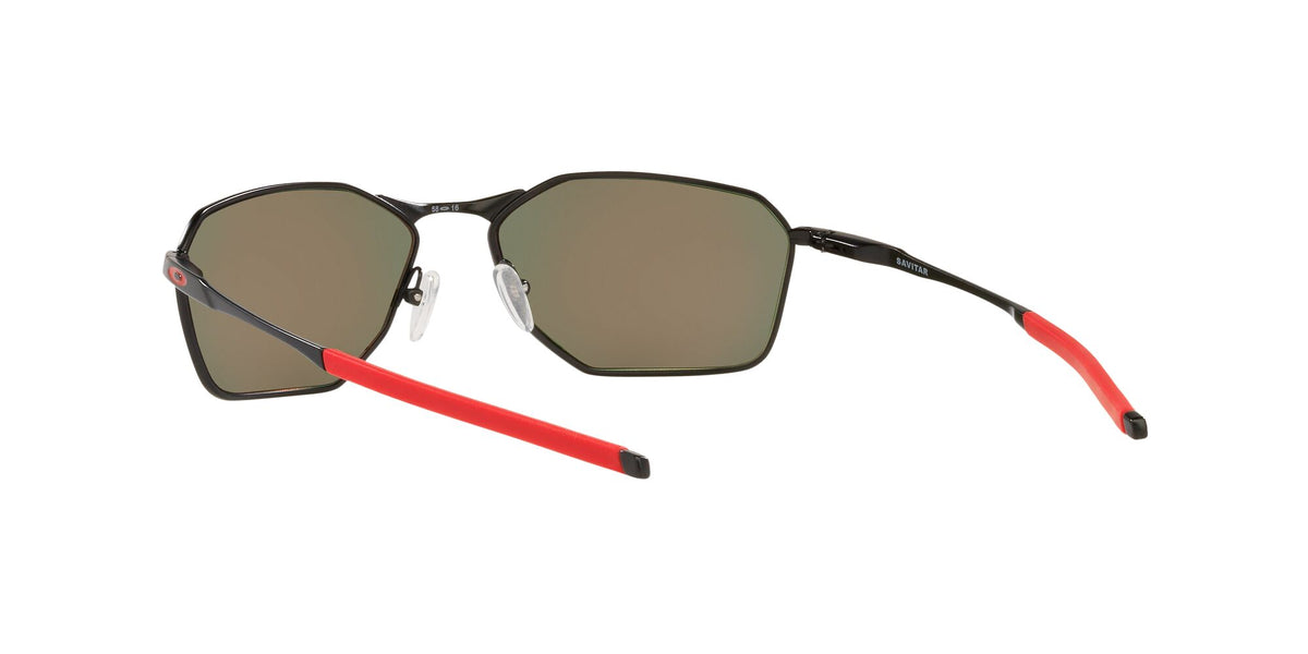 Oakley Savitar 0OO6047 604709 58 Satin Black / Prizm Ruby 58