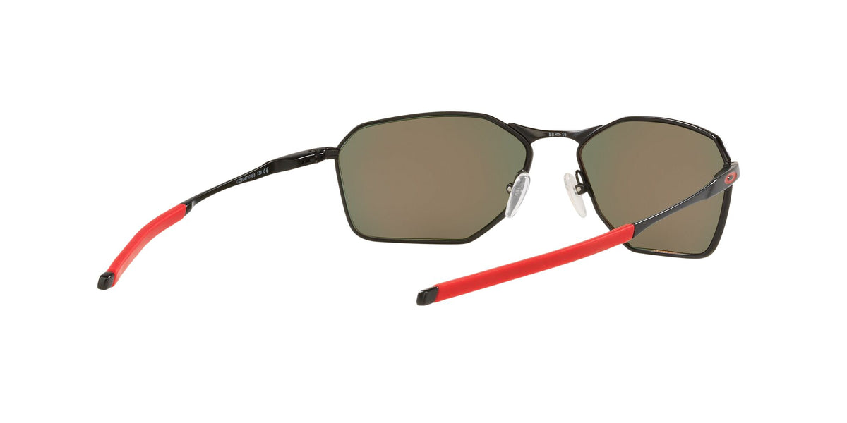 Oakley Savitar 0OO6047 604709 58 Satin Black / Prizm Ruby 58