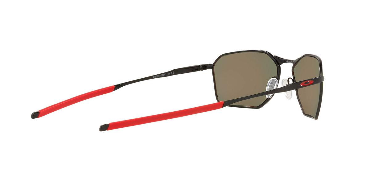 Oakley Savitar 0OO6047 604709 58 Satin Black / Prizm Ruby 58