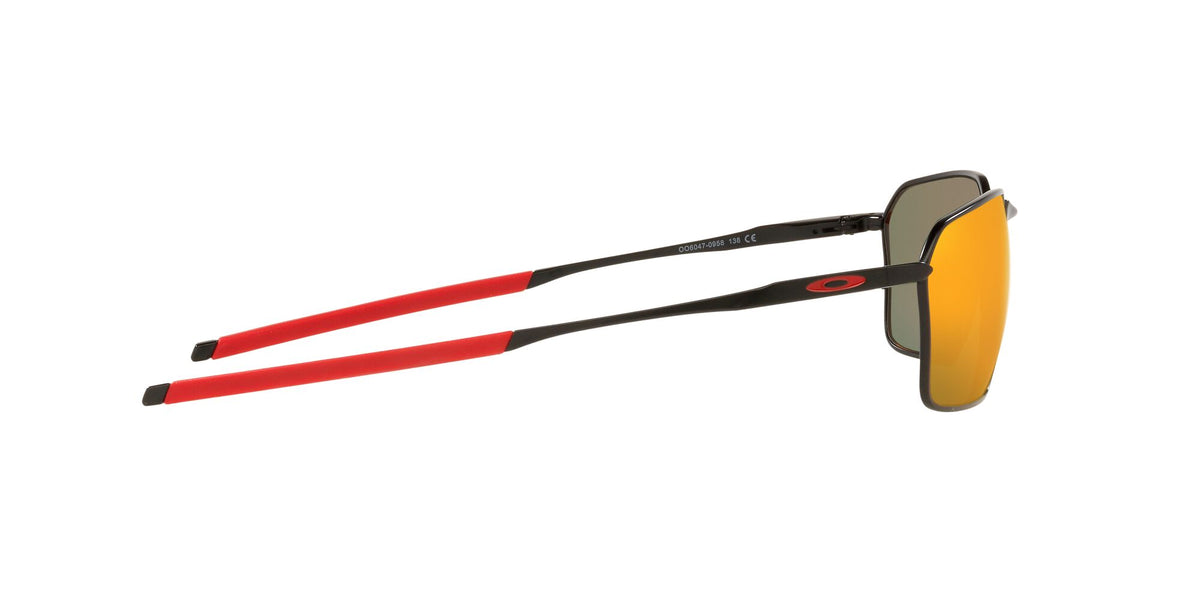 Oakley Savitar 0OO6047 604709 58 Satin Black / Prizm Ruby 58