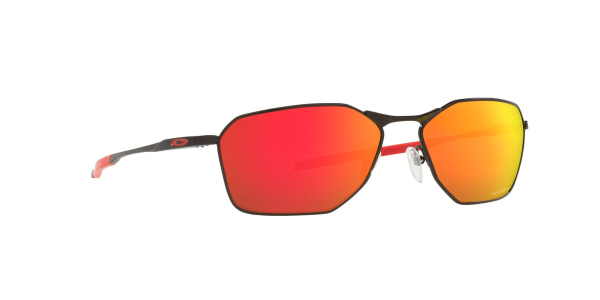 Oakley Savitar 0OO6047 604709 58 Satin Black / Prizm Ruby 58