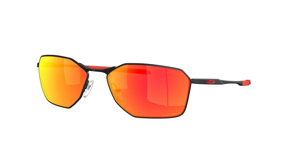Oakley Savitar 0OO6047 604709 58 Satin Black / Prizm Ruby 58