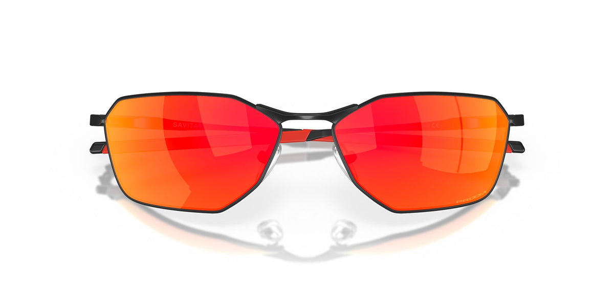 Oakley Savitar 0OO6047 604709 58 Satin Black / Prizm Ruby 58