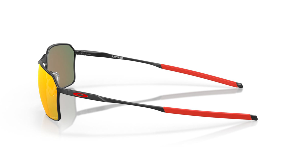 Oakley Savitar 0OO6047 604709 58 Satin Black / Prizm Ruby 58