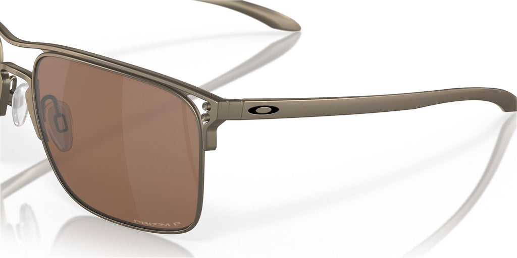 Oakley Holbrook Ti 0OO6048 604808 57 Satin Pewter / Prizm Tungsten Polarized 57 / Polycarbonate / Titanium / Titanium