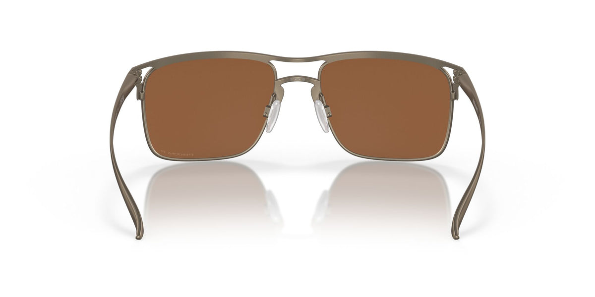 Oakley Holbrook Ti 0OO6048 604808 57 Satin Pewter / Prizm Tungsten Polarized 57 / Polycarbonate / Titanium / Titanium