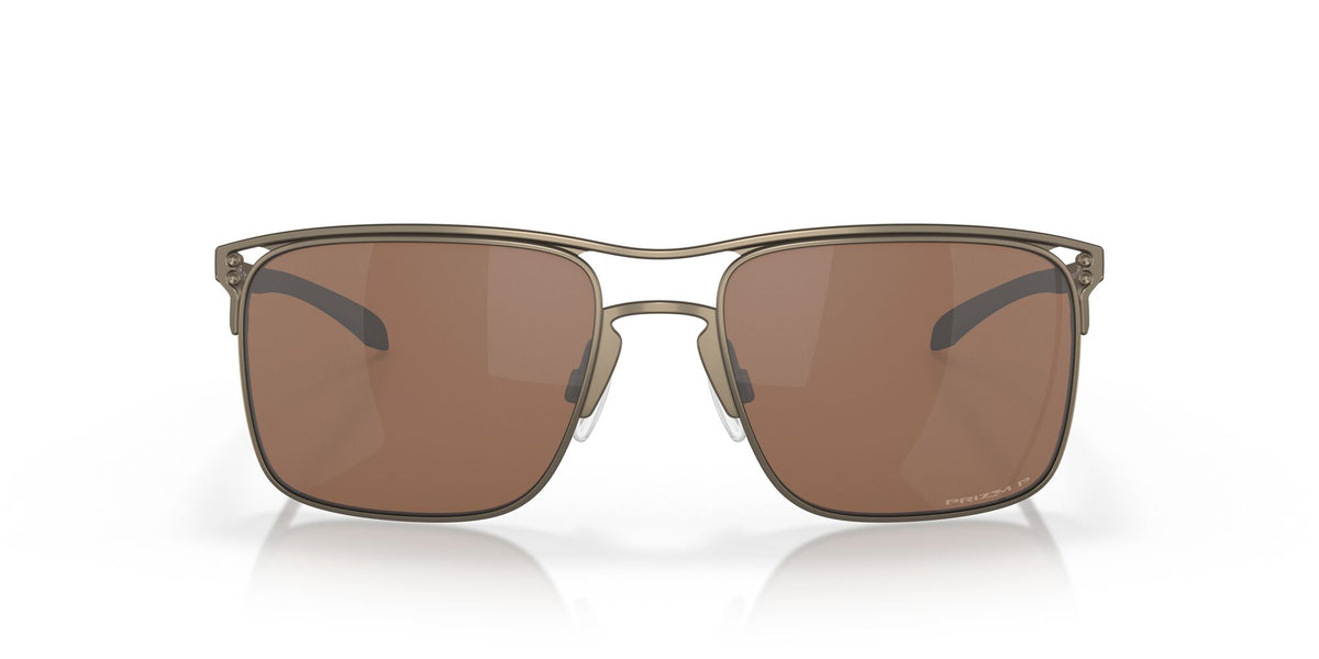 Oakley Holbrook Ti 0OO6048 604808 57 Satin Pewter / Prizm Tungsten Polarized 57 / Polycarbonate / Titanium / Titanium