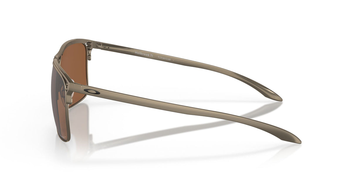 Oakley Holbrook Ti 0OO6048 604808 57 Satin Pewter / Prizm Tungsten Polarized 57 / Polycarbonate / Titanium / Titanium