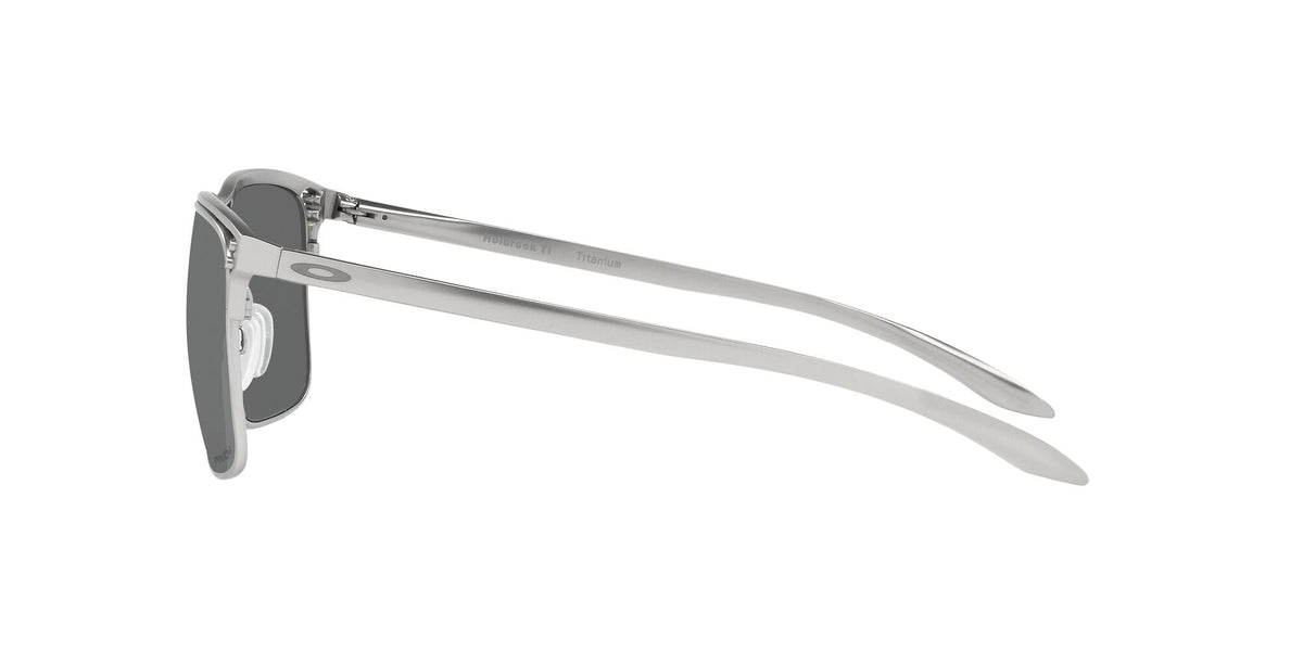 Oakley Holbrook Ti 0OO6048 604801 57 Satin Chrome / Prizm Black 57 / Plastic / Titanium