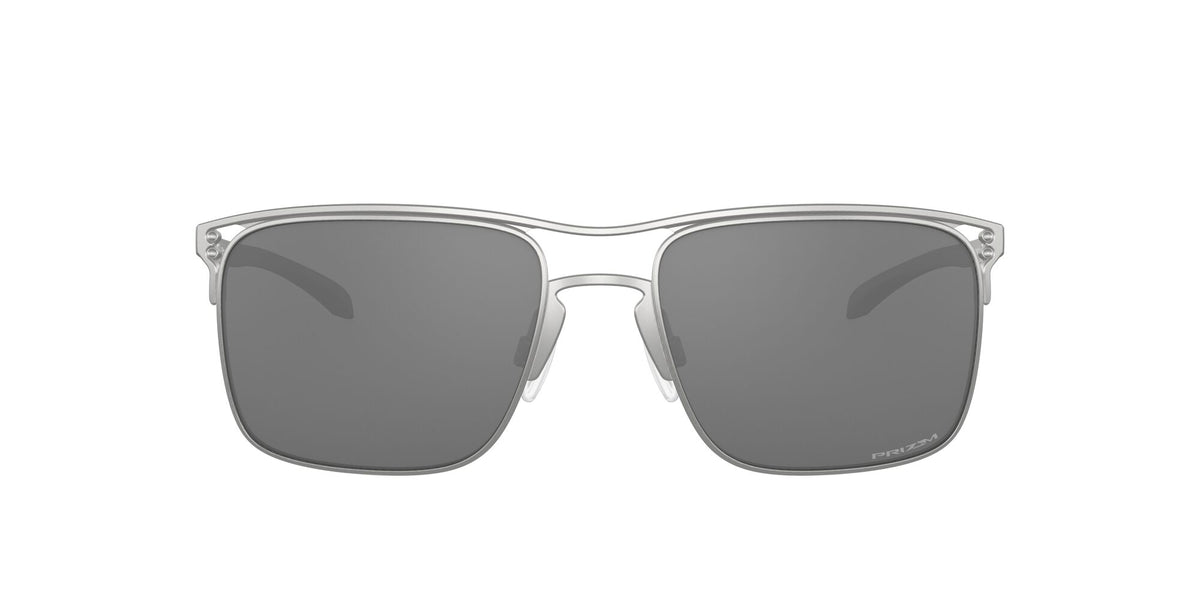 Oakley Holbrook Ti 0OO6048 604801 57 Satin Chrome / Prizm Black 57 / Plastic / Titanium