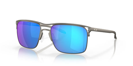 Oakley Holbrook Ti 0OO6048 604804 57 Matte Gunmetal / Prizm Sapphire Polarized 57 / Plastic / Titanium