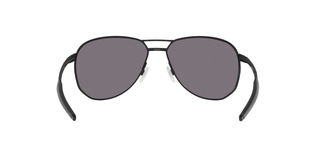 Oakley Contrail Ti 0OO6050 605001 57 Satin Black / Prizm Grey Polarized 57 / Plastic / Titanium