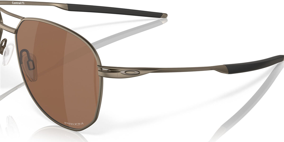 Oakley Contrail Ti 0OO6050 605002 57 Pewter / Prizm Tungsten 57 / Plastic / Titanium