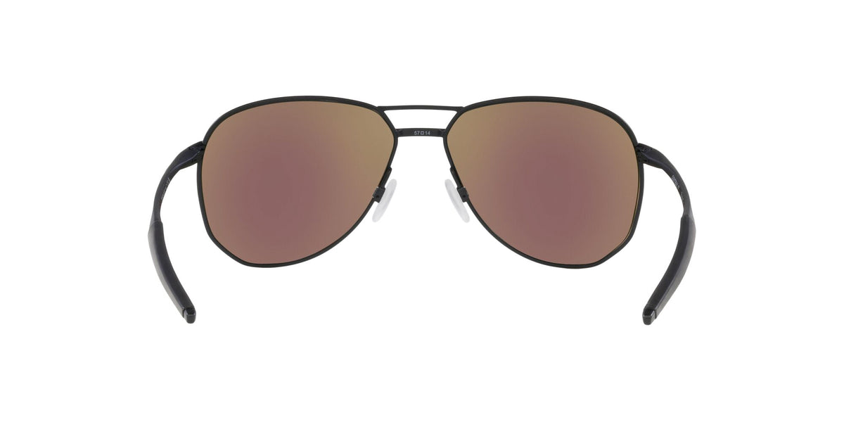 Oakley Contrail Ti 0OO6050 605004 57 Satin Light Steel / Prizm Sapphire Polarized 57 / Plastic / Titanium