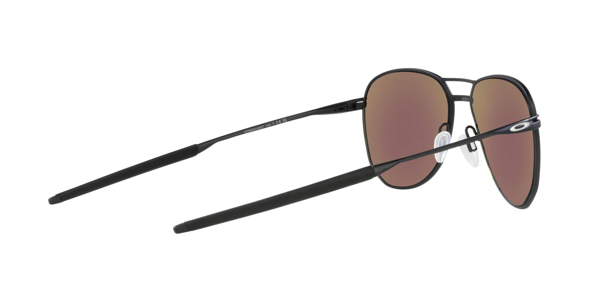 Oakley Contrail Ti 0OO6050 605004 57 Satin Light Steel / Prizm Sapphire Polarized 57 / Plastic / Titanium