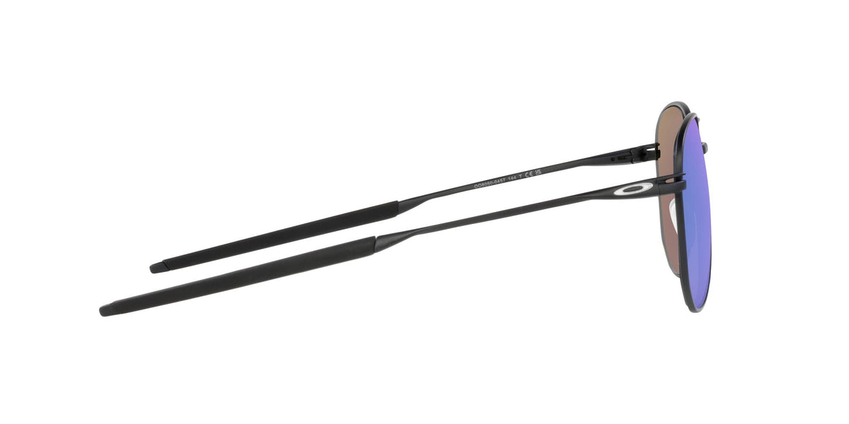 Oakley Contrail Ti 0OO6050 605004 57 Satin Light Steel / Prizm Sapphire Polarized 57 / Plastic / Titanium