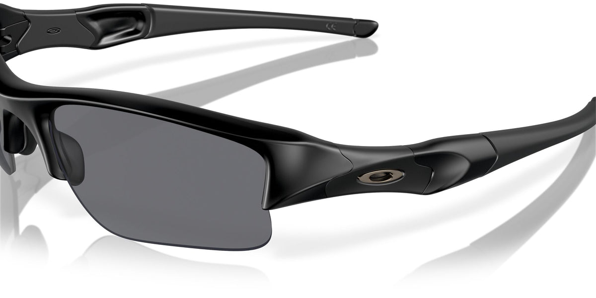 Oakley Flak Jacket Xlj 0OO9009 11-004 63 Matte Black / Grey 63 / Polycarbonate / O_matter / Molded