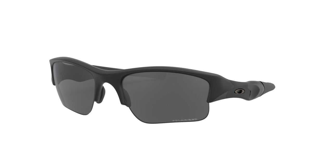 Oakley Flak Jacket Xlj 0OO9009 11-435 63 Matte Black / Grey Polarized 63 / Polycarbonate / O_matter / Molded