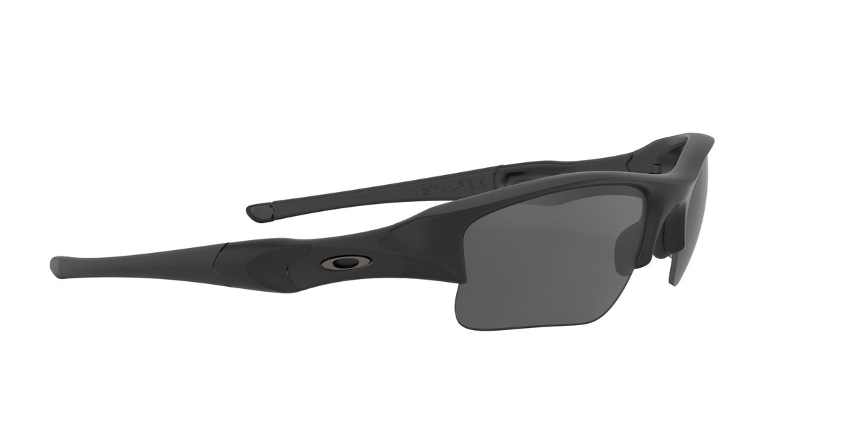 Oakley Flak Jacket Xlj 0OO9009 11-435 63 Matte Black / Grey Polarized 63 / Polycarbonate / O_matter / Molded