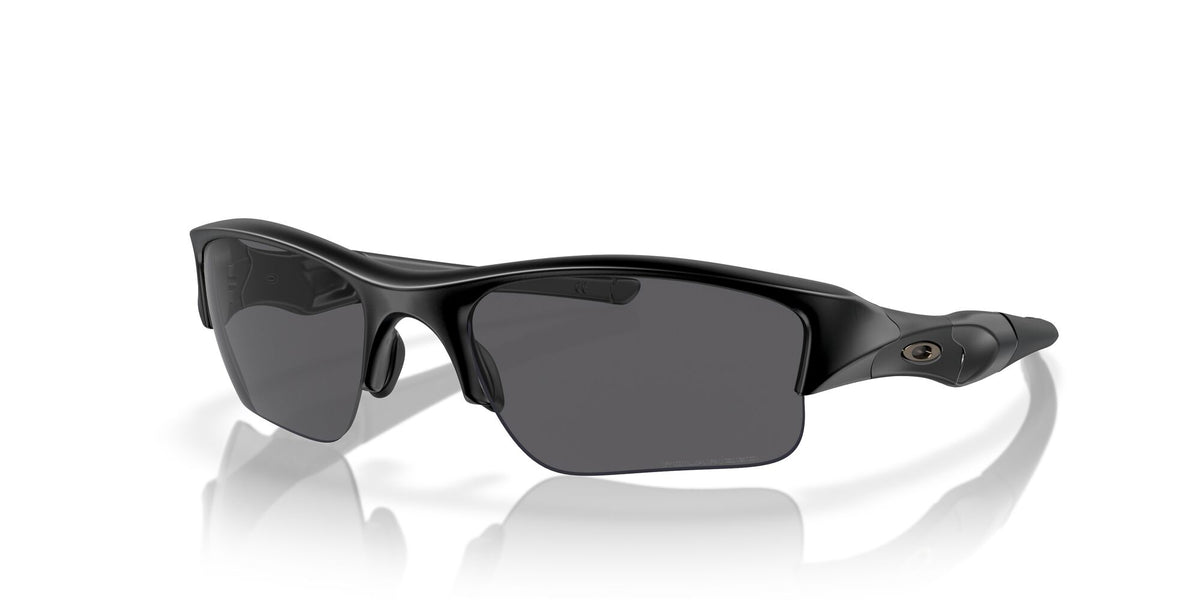 Oakley Flak Jacket Xlj 0OO9009 11-435 63 Matte Black / Grey Polarized 63 / Polycarbonate / O_matter / Molded