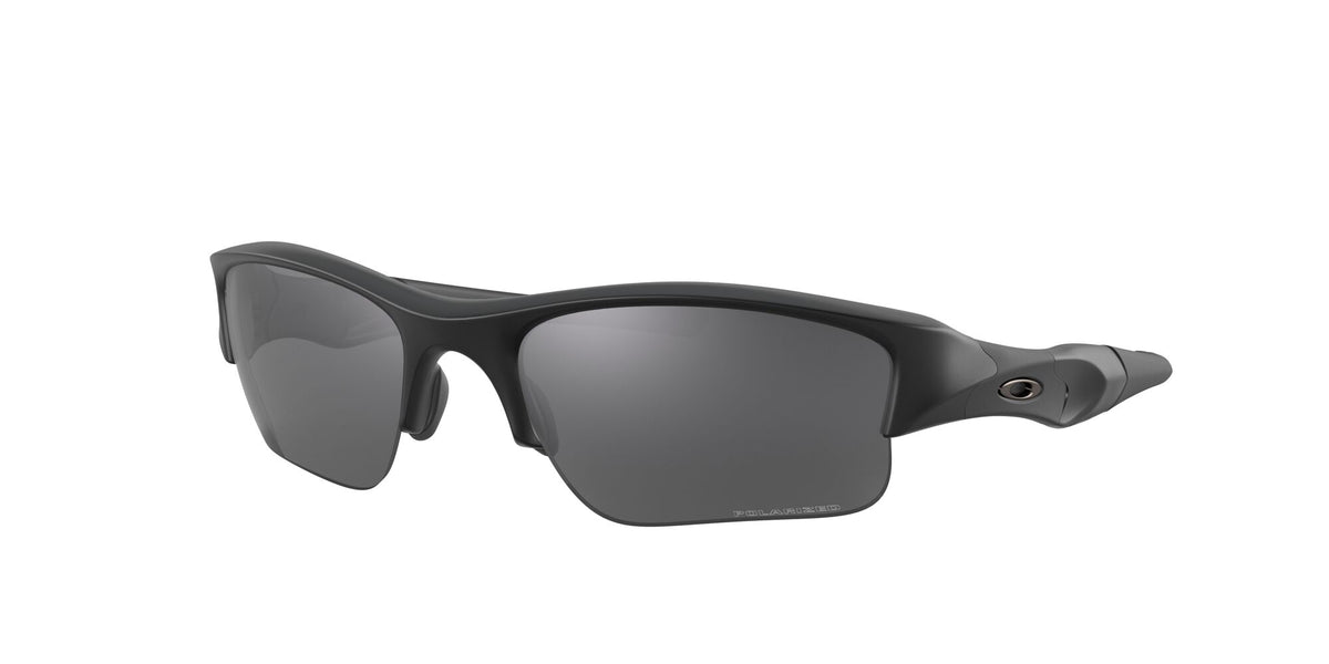 Oakley Flak Jacket Xlj 0OO9009 11-435 63 Matte Black / Grey Polarized 63 / Polycarbonate / O_matter / Molded