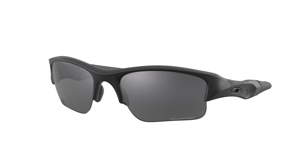 Oakley Flak Jacket Xlj 0OO9009 11-435 63 Matte Black / Grey Polarized 63 / Polycarbonate / O_matter / Molded