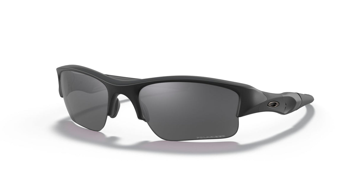 Oakley Flak Jacket Xlj 0OO9009 11-435 63 Matte Black / Grey Polarized 63 / Polycarbonate / O_matter / Molded
