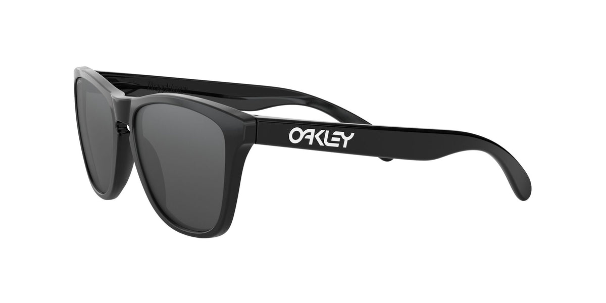 Oakley Frogskins 0OO9013 9013C4 55 Polished Black / Prizm Black 55 / Plastic / Plastic