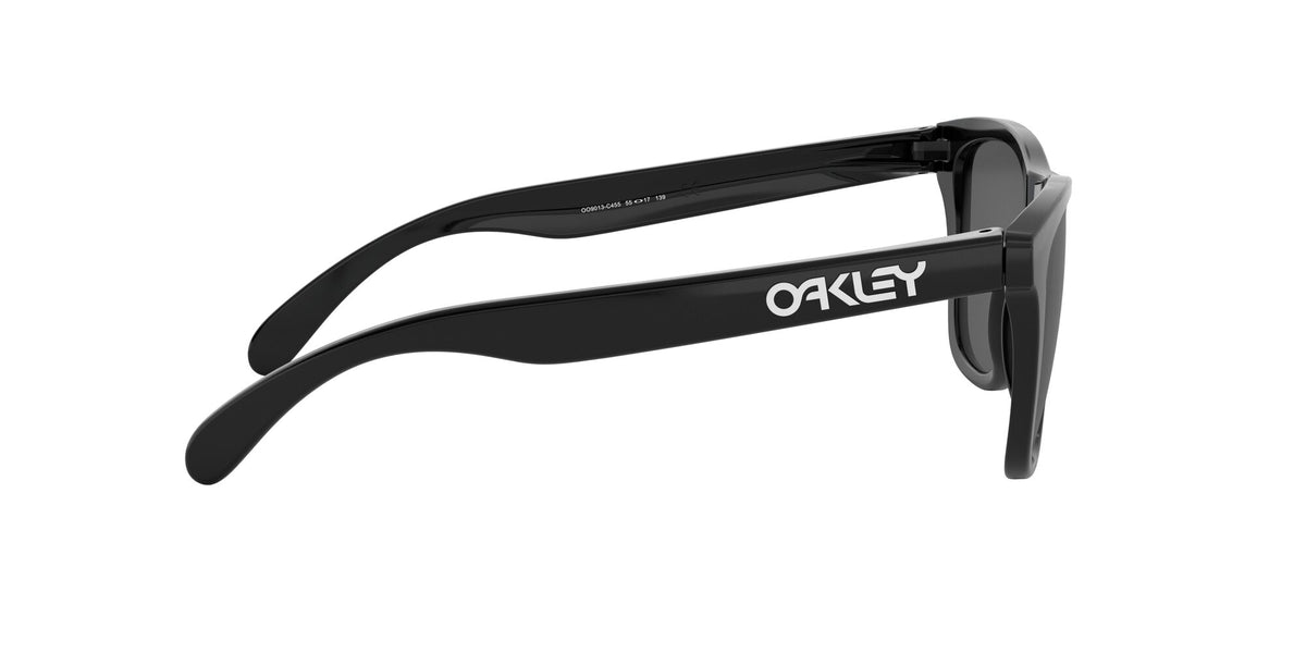 Oakley Frogskins 0OO9013 9013C4 55 Polished Black / Prizm Black 55 / Plastic / Plastic