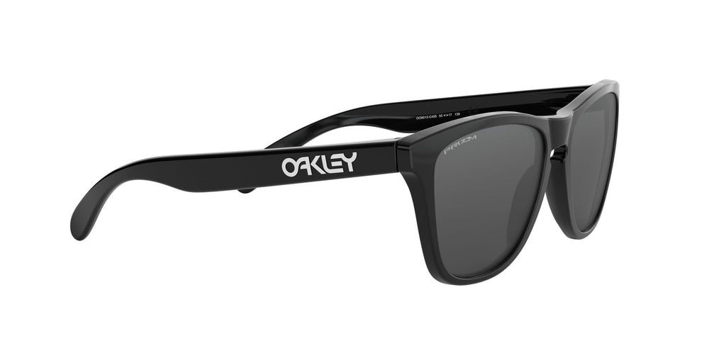 Oakley Frogskins 0OO9013 9013C4 55 Polished Black / Prizm Black 55 / Plastic / Plastic