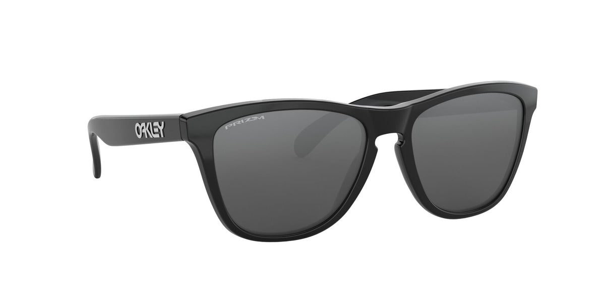 Oakley Frogskins 0OO9013 9013C4 55 Polished Black / Prizm Black 55 / Plastic / Plastic