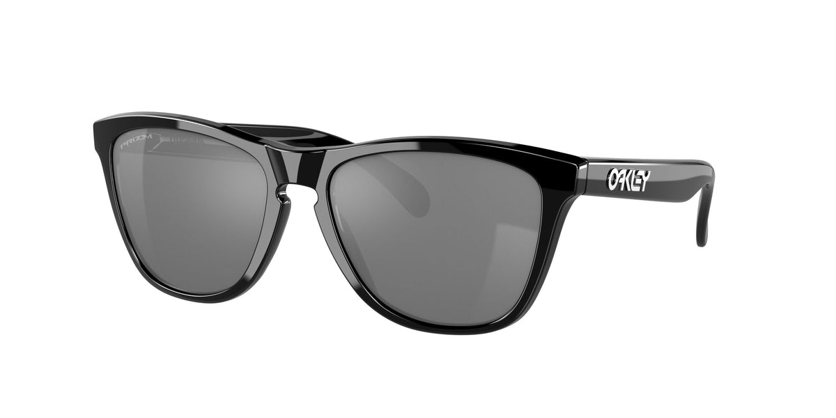 Oakley Frogskins 0OO9013 9013C4 55 Polished Black / Prizm Black 55 / Plastic / Plastic