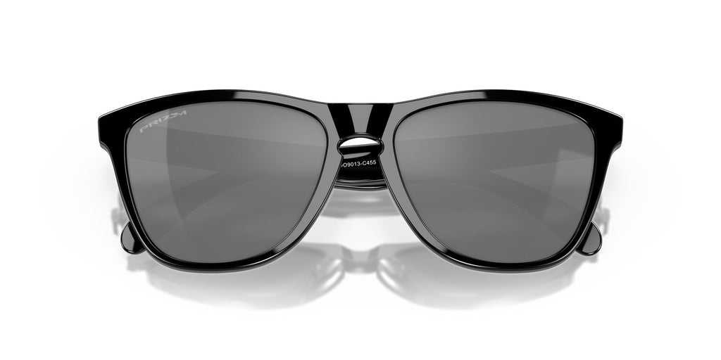 Oakley Frogskins 0OO9013 9013C4 55 Polished Black / Prizm Black 55 / Plastic / Plastic