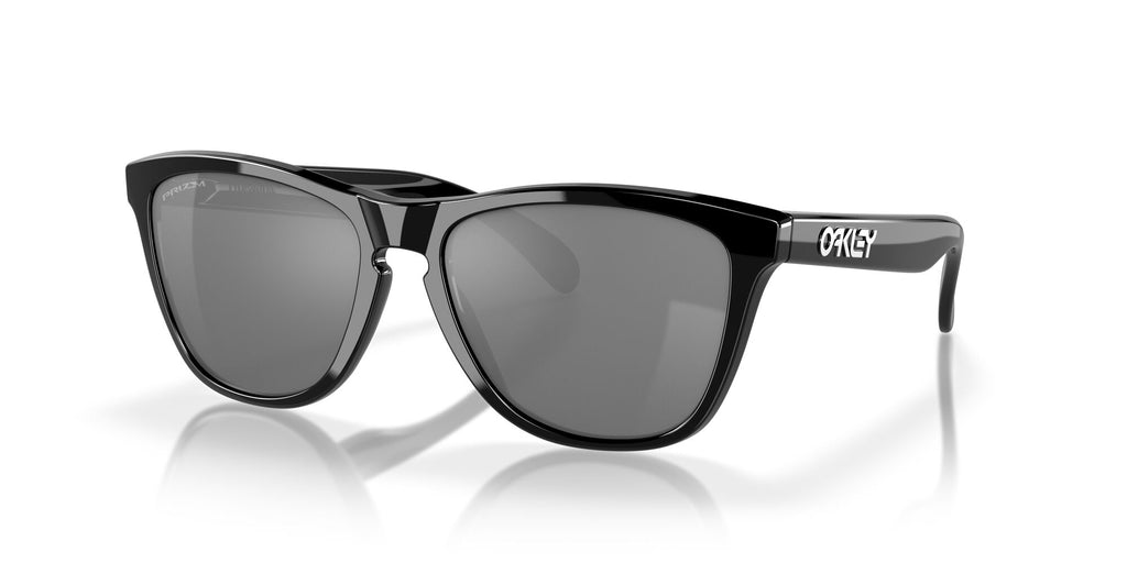 Oakley Frogskins 0OO9013 9013C4 55 Polished Black / Prizm Black 55 / Plastic / Plastic