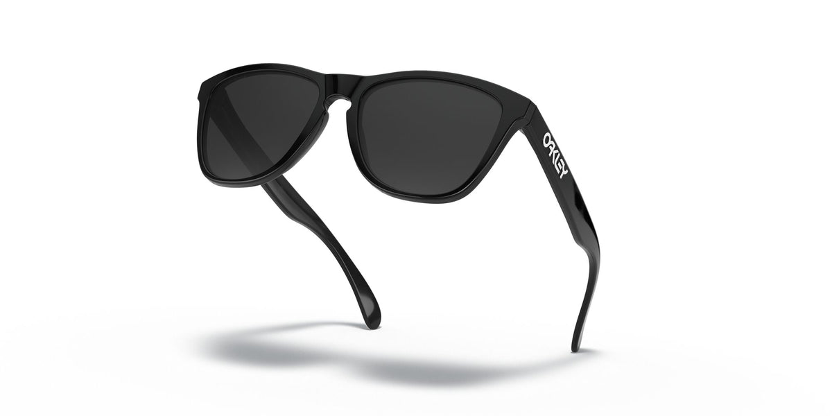 Oakley Frogskins 0OO9013 9013C4 55 Polished Black / Prizm Black 55 / Plastic / Plastic