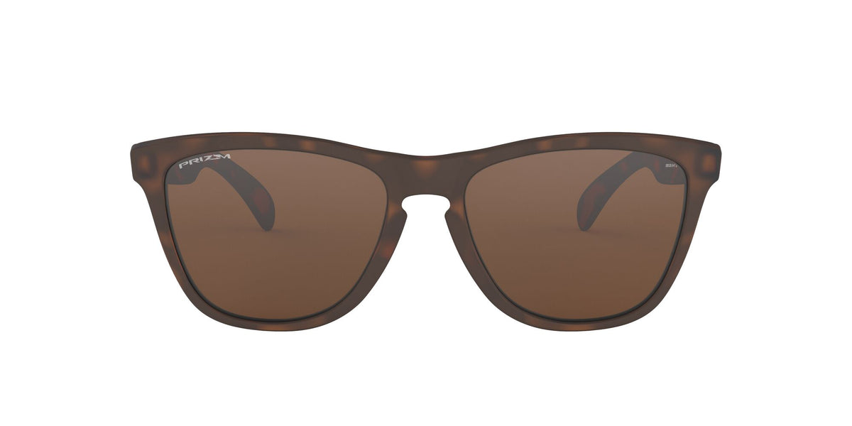 Oakley Frogskins 0OO9013 9013C5 55 Matte Tortoise / Prizm Tungsten 55 / Plastic / Plastic