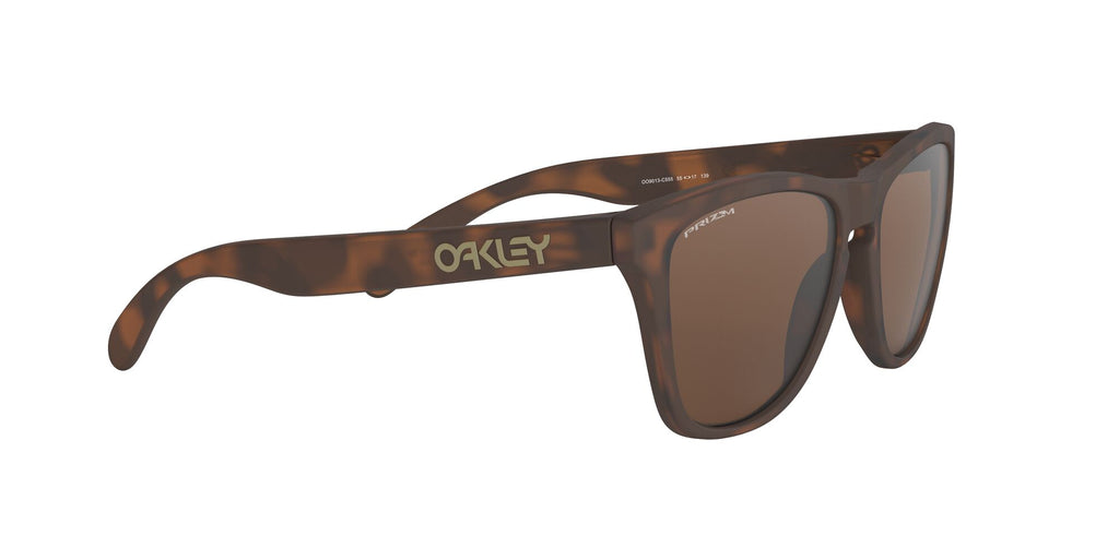 Oakley Frogskins 0OO9013 9013C5 55 Matte Tortoise / Prizm Tungsten 55 / Plastic / Plastic