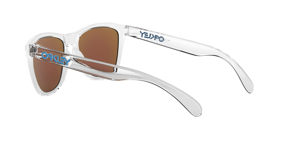 Oakley Frogskins 0OO9013 9013D0 55 Crystal Clear / Prizm Sapphire 55 / Plastic / Plastic