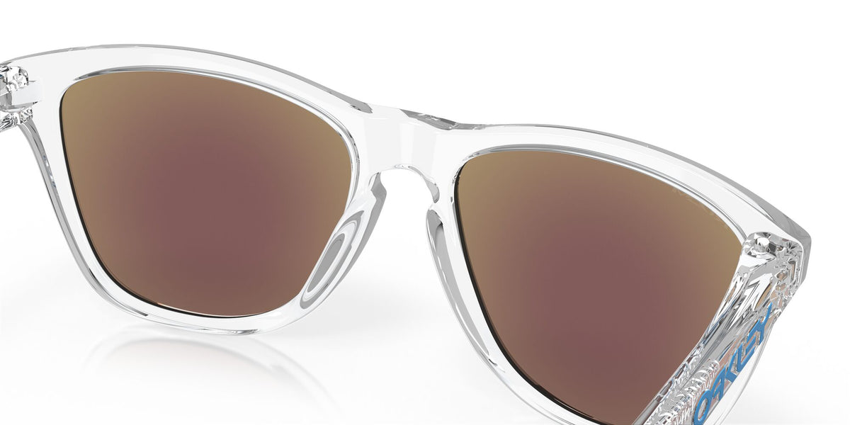 Oakley Frogskins 0OO9013 9013D0 55 Crystal Clear / Prizm Sapphire 55 / Plastic / Plastic